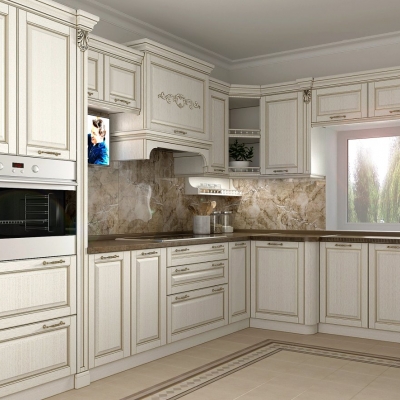 Bucătării MDF furnir