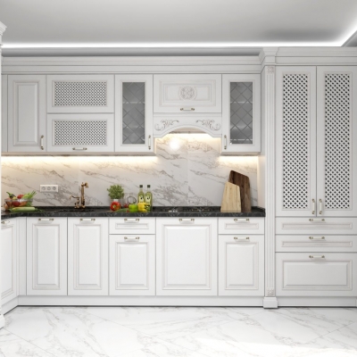 Bucătării MDF furnir