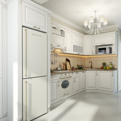 Bucătării MDF furnir