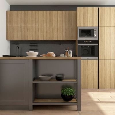 Bucătării MDF furnir