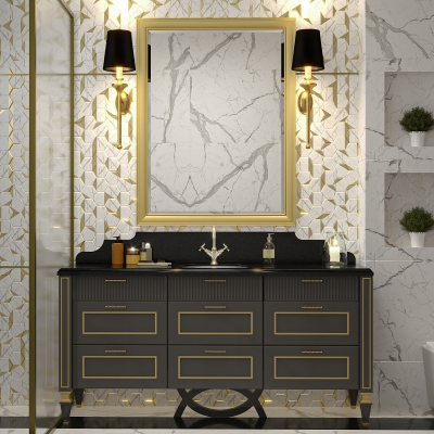 Mobila pentru baie in stil clasic