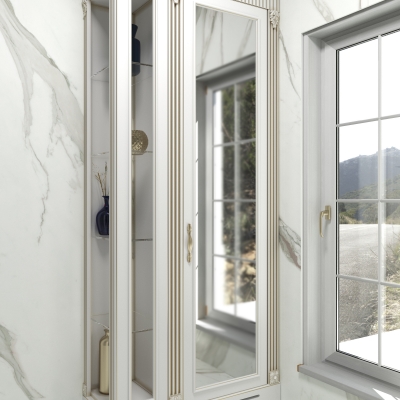 Mobila pentru baie in stil clasic