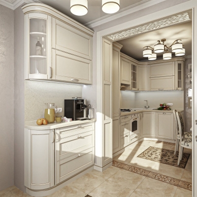 Bucătării MDF furnir