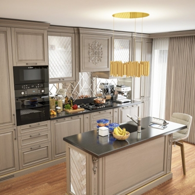 Bucătării din lemn