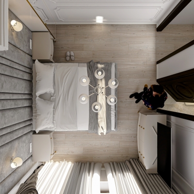 Dormitor in stil modern