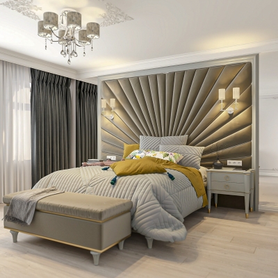 Dormitor in stil neoclasic