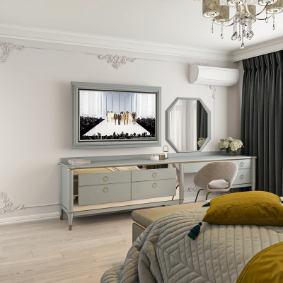 Dormitor in stil neoclasic