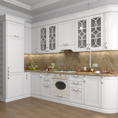 Bucătării MDF furnir