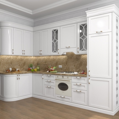 Bucătării MDF furnir